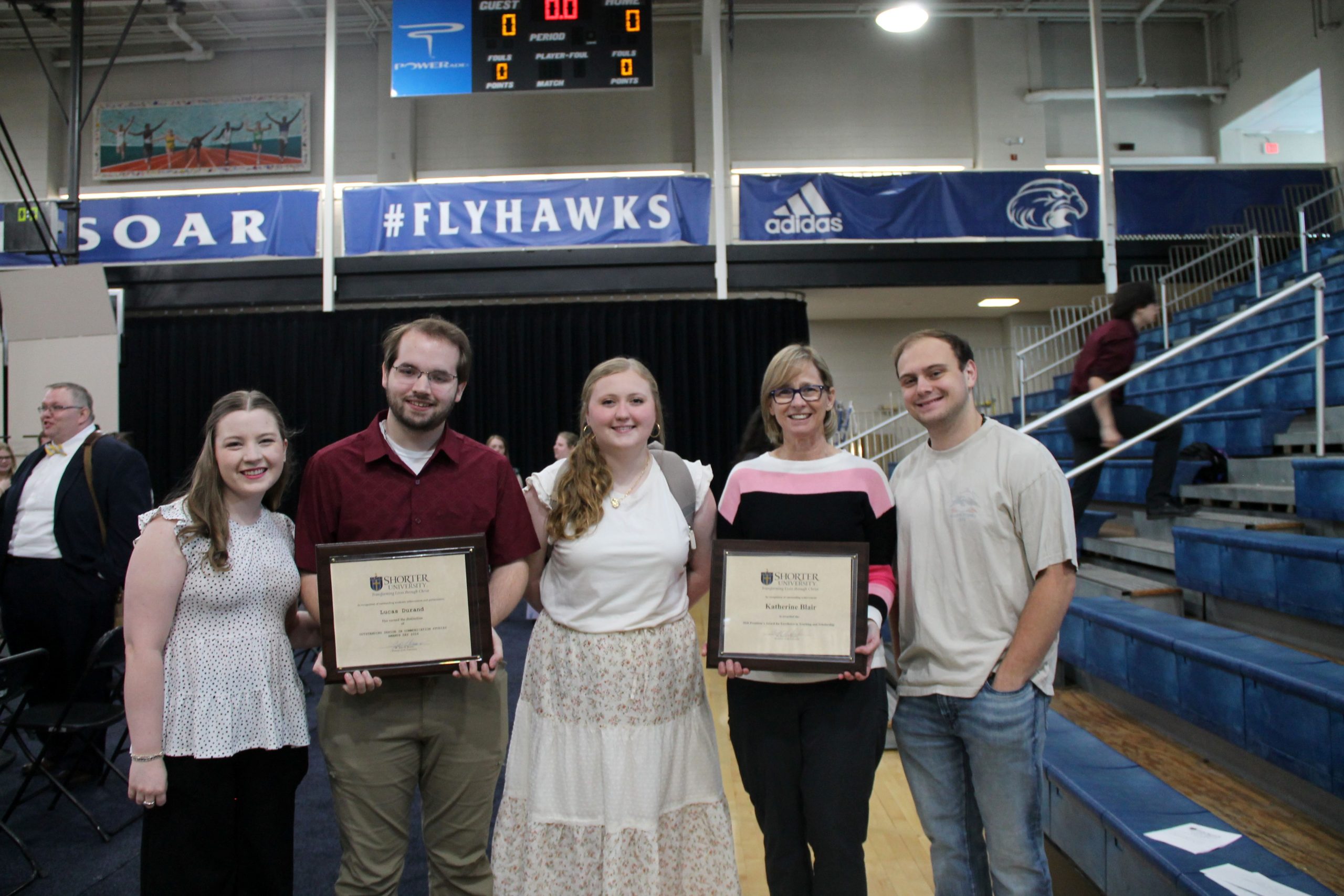 group of faculty and students