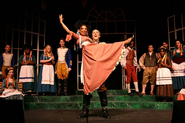 Scene from The Merry Widow